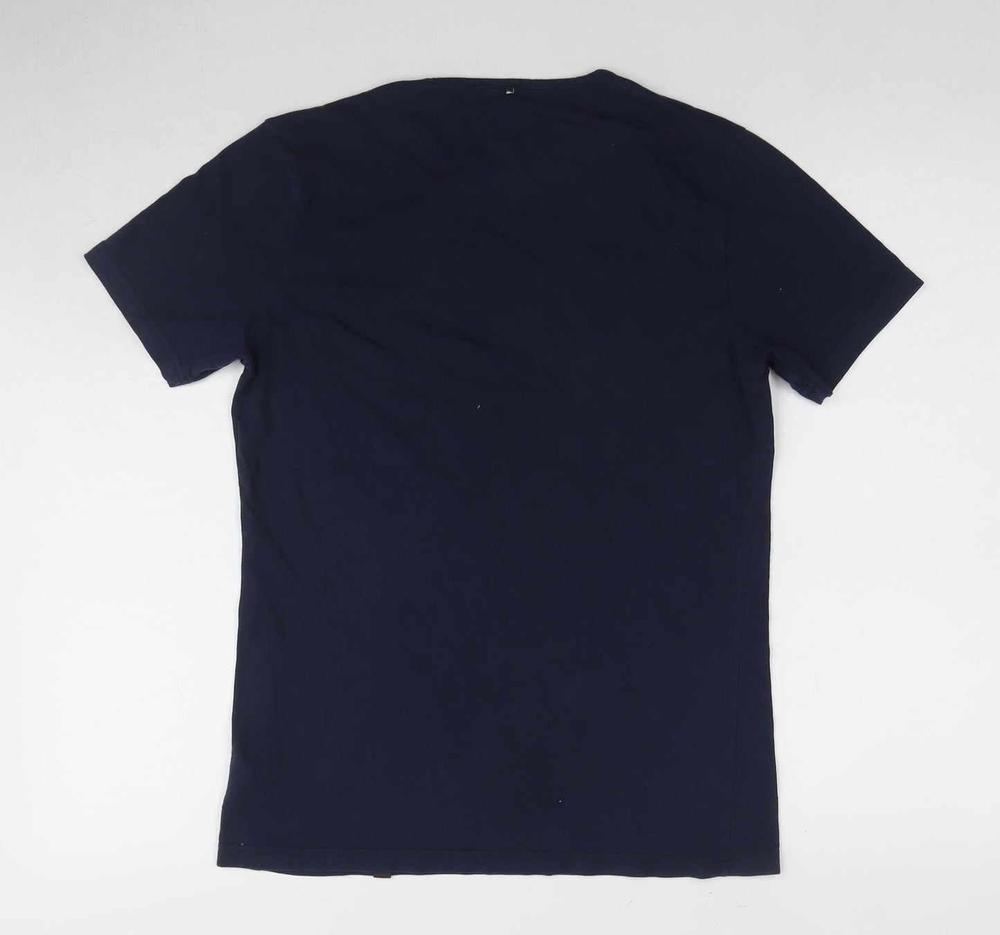 Pretty Green Men's XS Blue Graphic Print T-Shirt