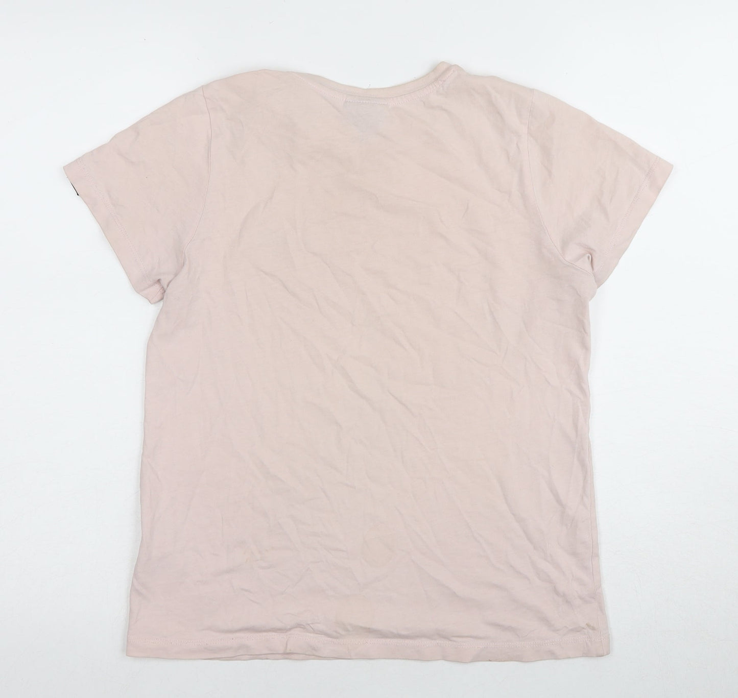 Womens UK Size M ellesse Pink Basic T-Shirt