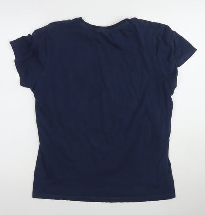 Marvel Men's Blue Captain America T-Shirt M