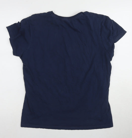 Marvel Men's Blue Captain America T-Shirt M