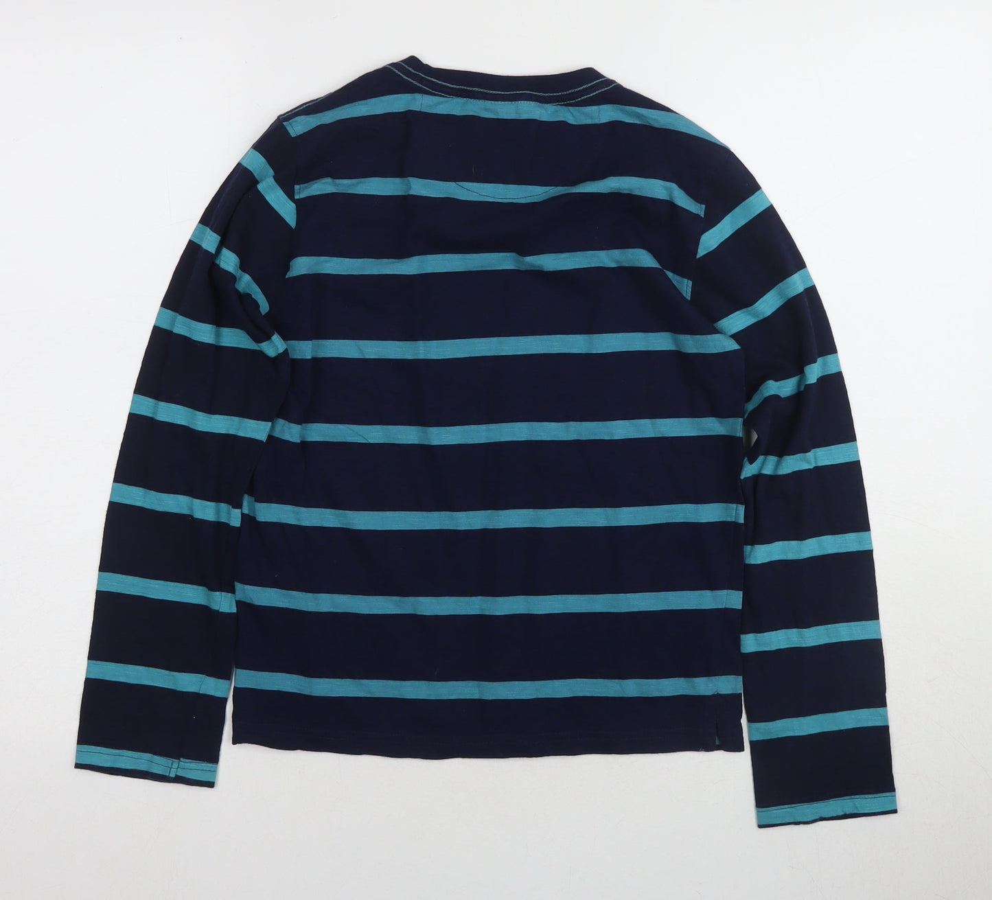 Saltrock Boys Blue Striped Long Sleeve T-Shirt