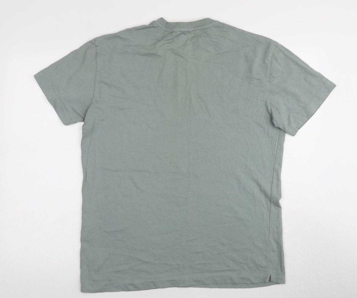 Reiss Men's Medium Green Short Sleeve T-Shirt