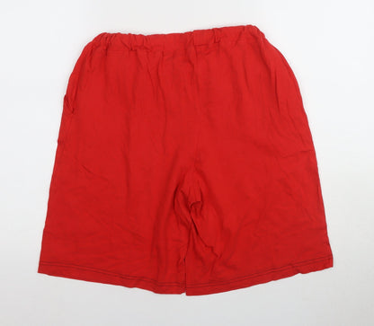 LFC Men’s Red Shorts, Size S, Casual Cotton Style