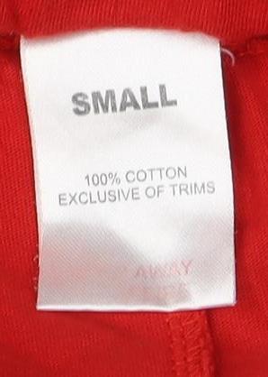 LFC Men’s Red Shorts, Size S, Casual Cotton Style