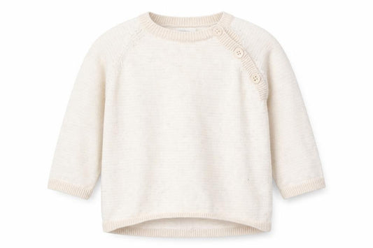 Mamas & Papas Ivory Unisex Cardigan 0-3 Months Cotton