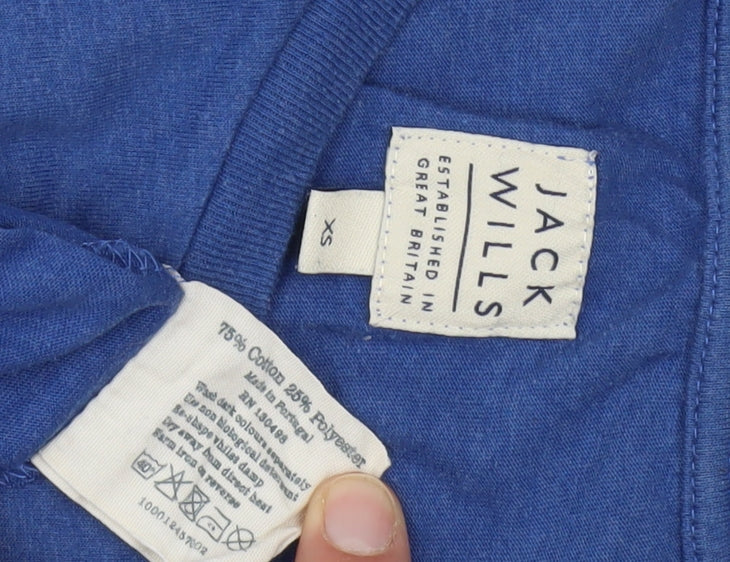 Jack Wills Men's Blue XS Crew Neck T-Shirt