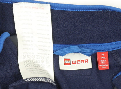 Lego Wear Boys Blue 11 Years Fleece Track Jacket