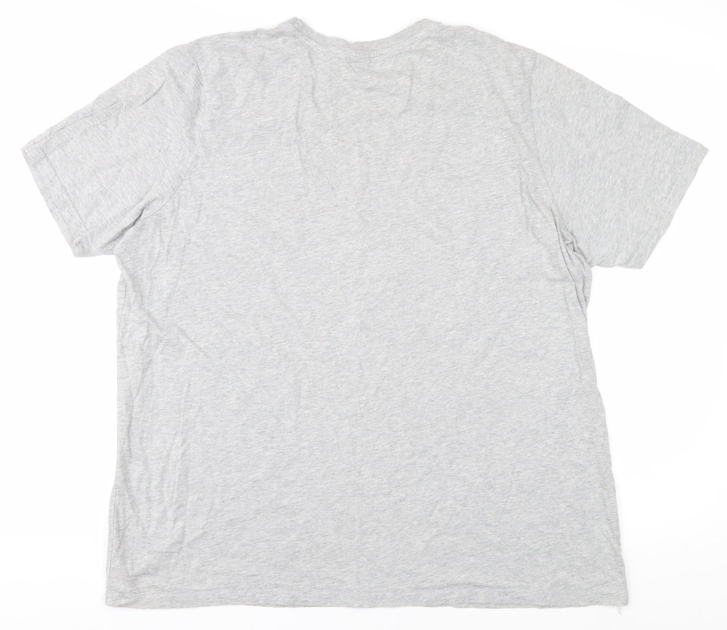 Superman Men's Grey XL Graphic Cotton T-Shirt