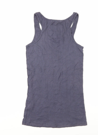 Jack Wills Women's Blue Tank Top Size 10
