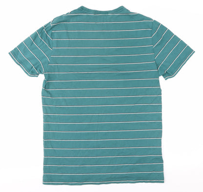 Mens UK Size S Fred Perry Green  T-Shirt
