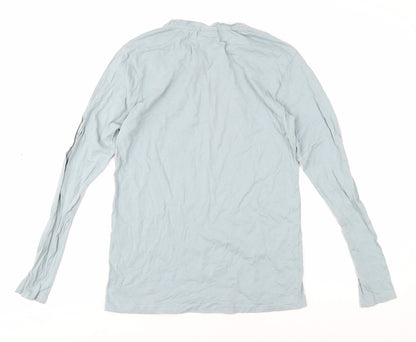 MP Men's Blue XS Long Sleeve Crew Neck T-Shirt