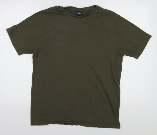 Mens UK Size L ellesse Green  T-Shirt