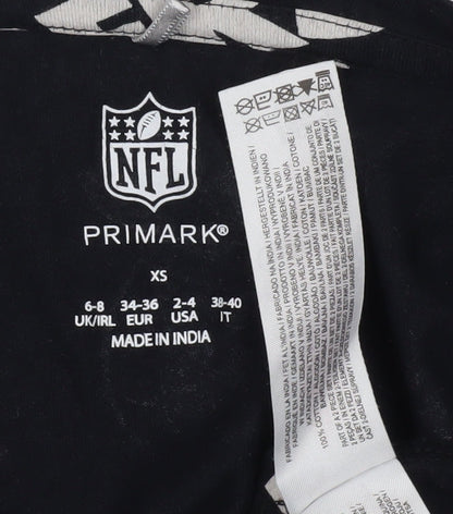 Primark Black Raiders Unisex T-Shirt XS