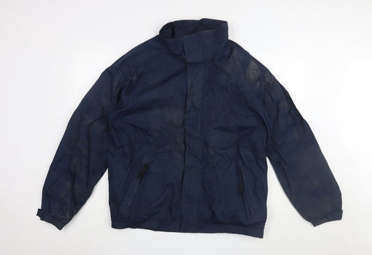Mens UK Size XL Regatta Blue Windbreaker Coat