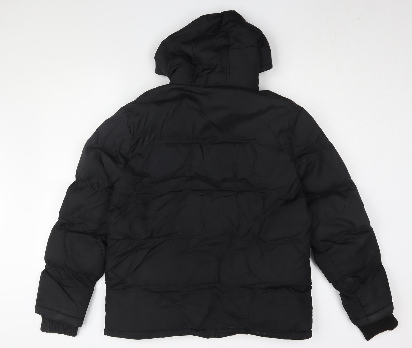 Mens UK Size S SoulCal & Co Black Puffer Jacket