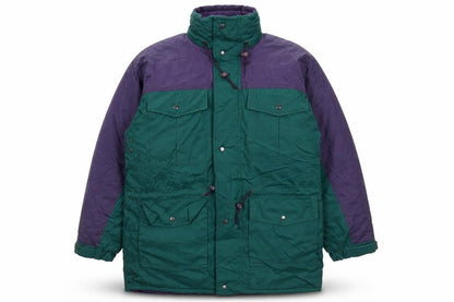 Mens UK Size L Wyvern Green Parka Coat