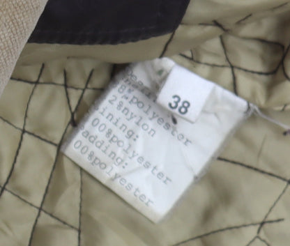 Loft Brown Hooded Rain Coat Women Size 10