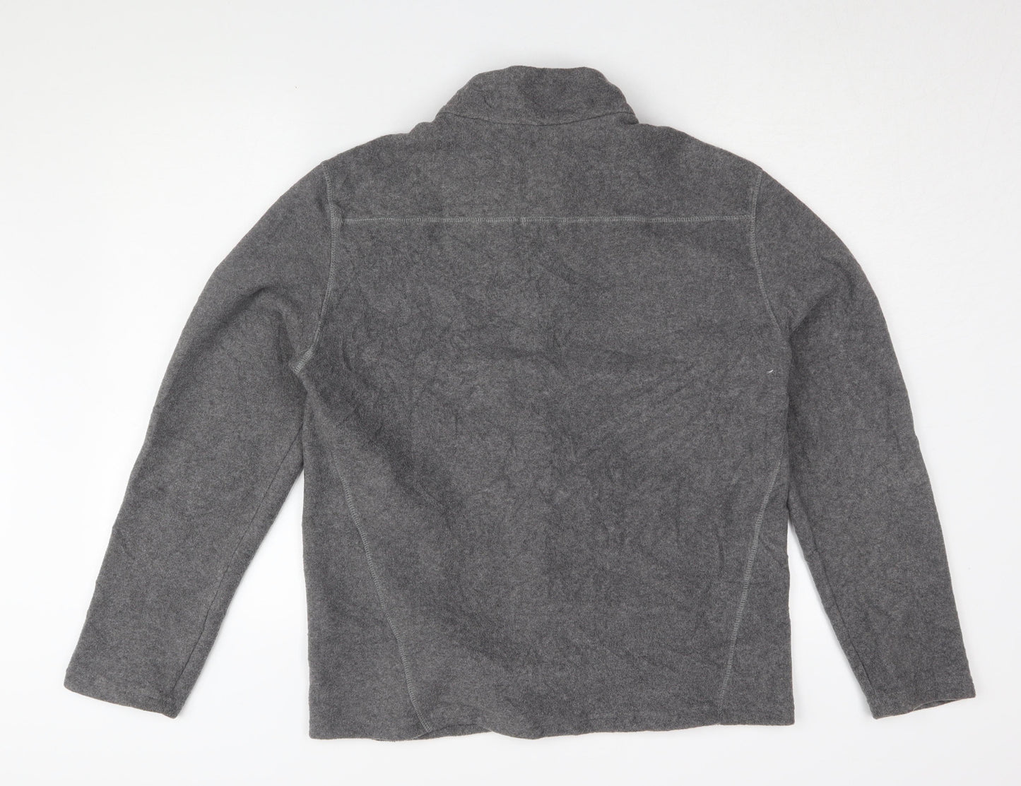 Mens UK Size L DECATHLON Grey Fleece