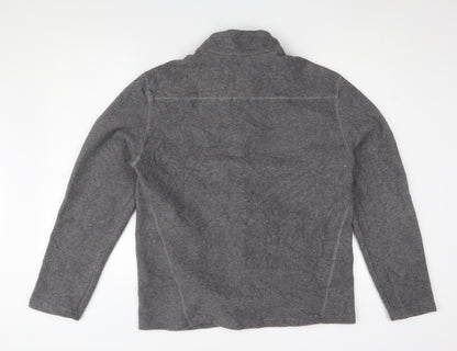 Mens UK Size L DECATHLON Grey Fleece