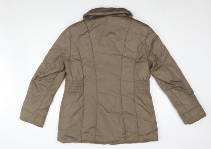 Barbara Lebek Women's Brown Size 12 Puffer Jacket