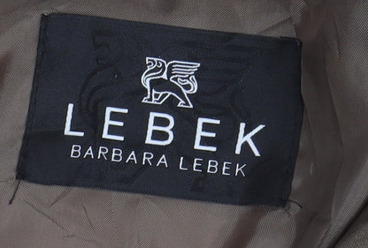 Barbara Lebek Women's Brown Size 12 Puffer Jacket