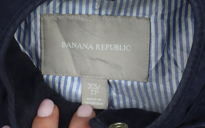 Banana Republic Women's Blue XS Military Jacket
