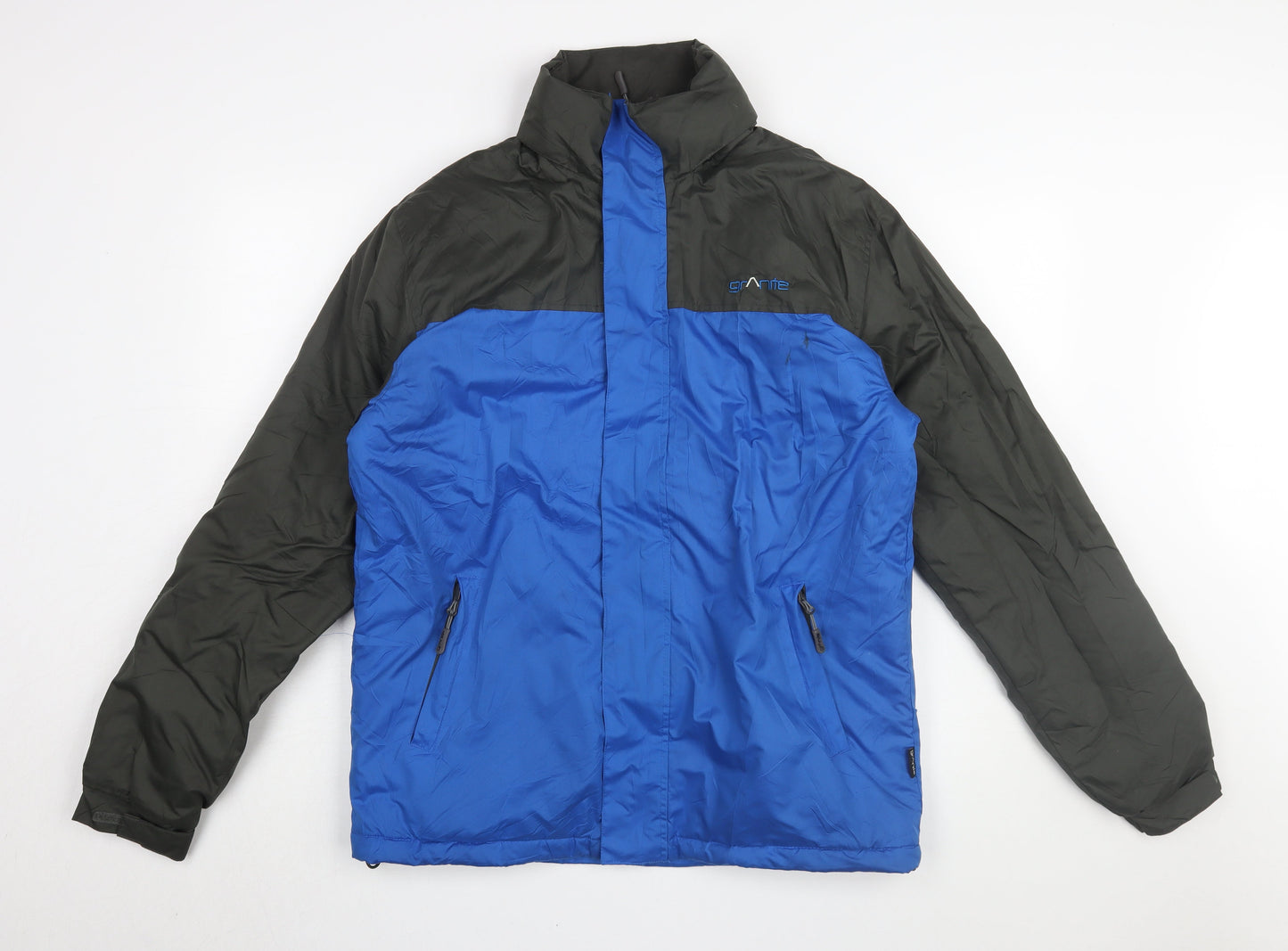 Mens UK Size M Granite Outdoors Blue Puffer Jacket
