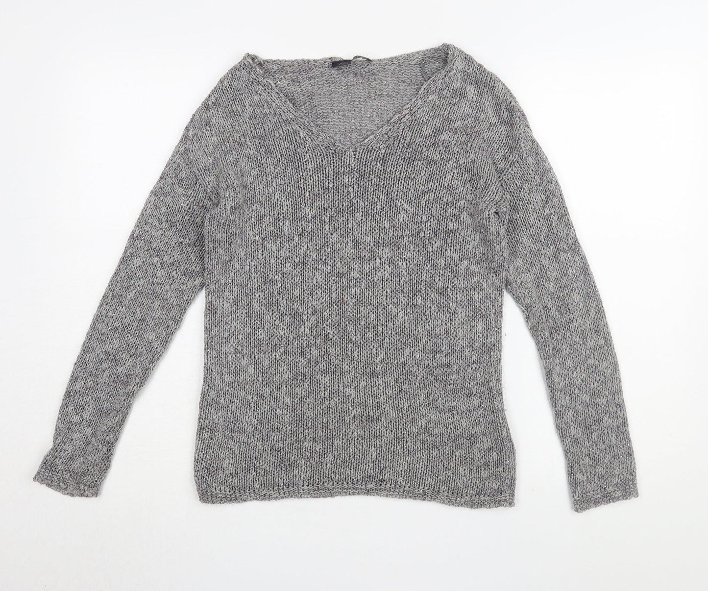 Womens UK Size 10 Marks and Spencer Grey Pullover Jumper