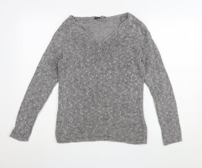 Womens UK Size 10 Marks and Spencer Grey Pullover Jumper