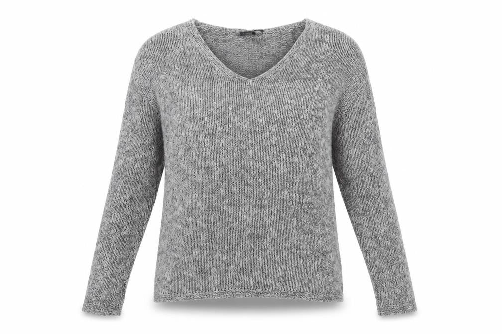 Womens UK Size 10 Marks and Spencer Grey Pullover Jumper