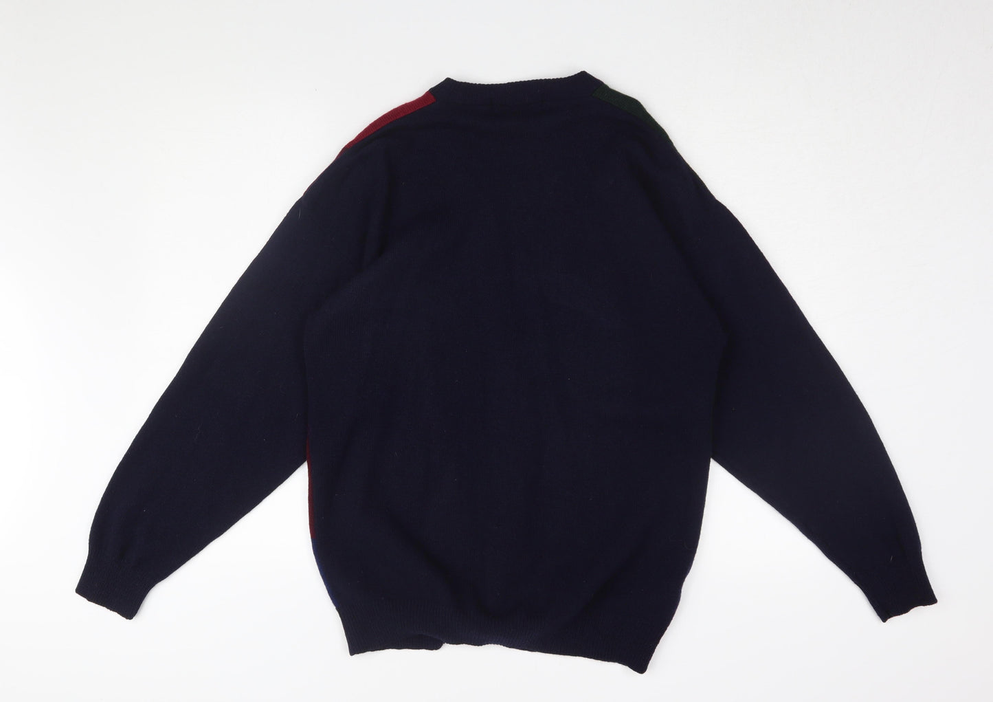 Marks and Spencer Men's Multicoloured Wool Cardigan S