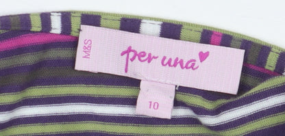 Womens UK Size 10 Marks and Spencer Multicoloured Open