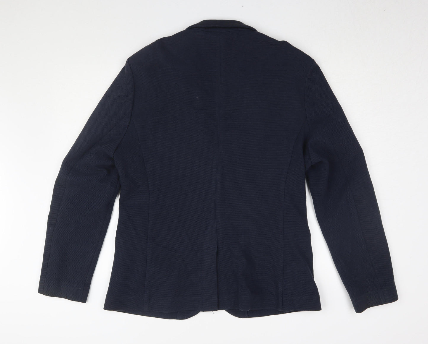 Casual Friday Men's Blue Slim Fit Blazer - Size 42R