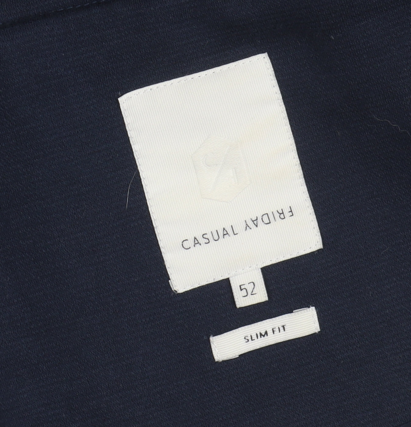 Casual Friday Men's Blue Slim Fit Blazer - Size 42R