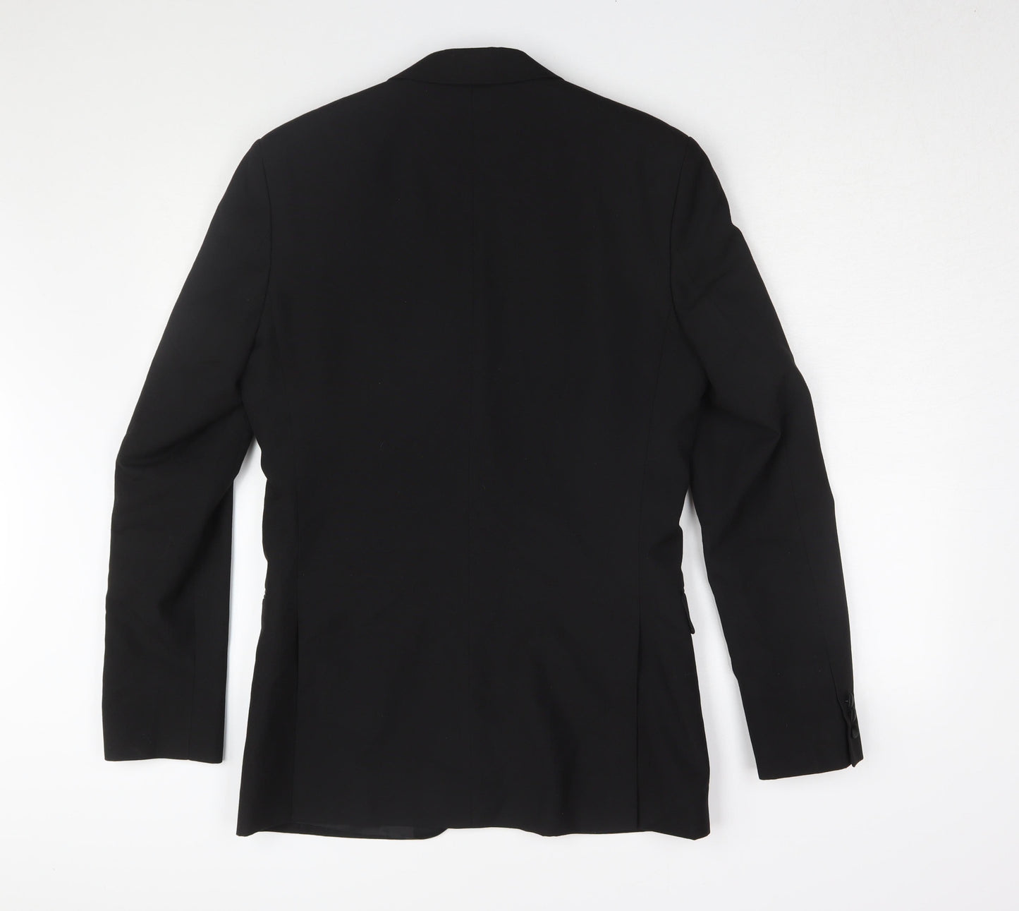 Mens UK Size 36 Occasions Regular Black Suit Tuxedo