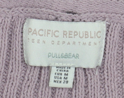 Teens UK Size 12 Pacific Republic Purple Pullover Jumper