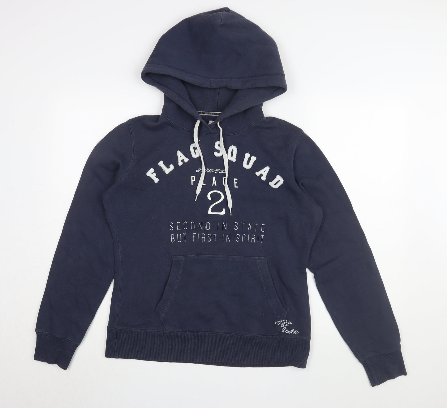 H&M Unisex Blue Pullover Hoodie Size 12