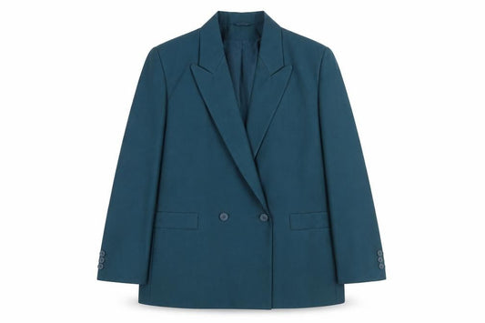 Classics Woman Green Blazer, Women's Size 14, Long, Formal