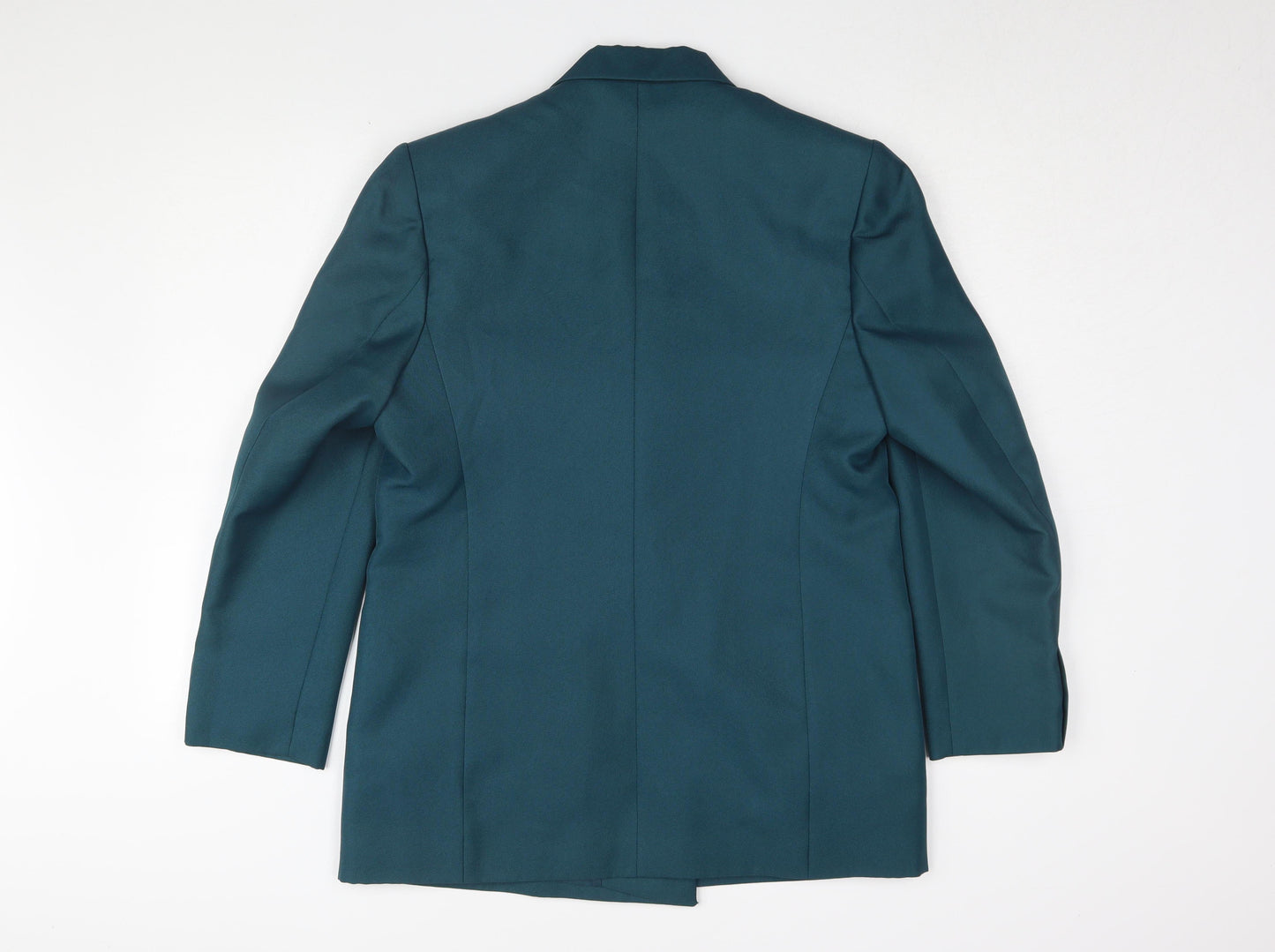Classic Woman Green Blazer, Women's Size 14, Long, Formal