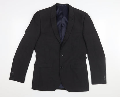 Mens UK Size 38 NEXT Regular Black Suit Jacket