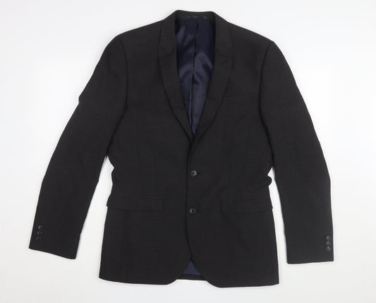 Mens UK Size 38 NEXT Regular Black Suit Jacket