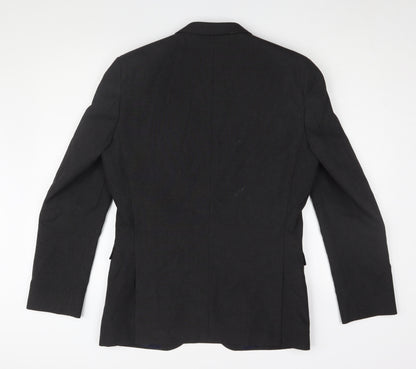 Mens UK Size 38 NEXT Regular Black Suit Jacket