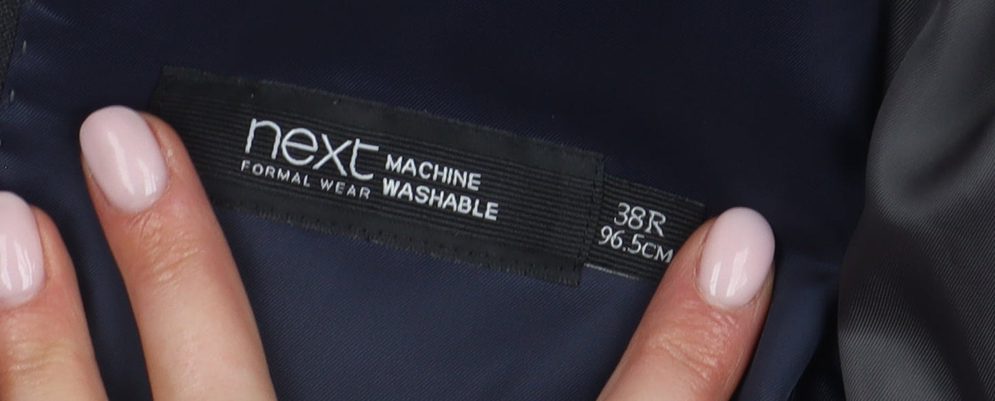 Mens UK Size 38 NEXT Regular Black Suit Jacket