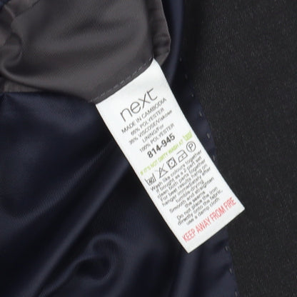 Mens UK Size 38 NEXT Regular Black Suit Jacket