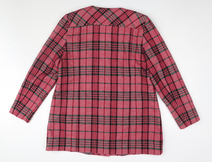 Womens UK Size 20 NEXT Pink Basic Jacket