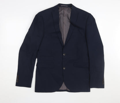 Mens UK Size 36 NEXT Regular Blue Suit Jacket