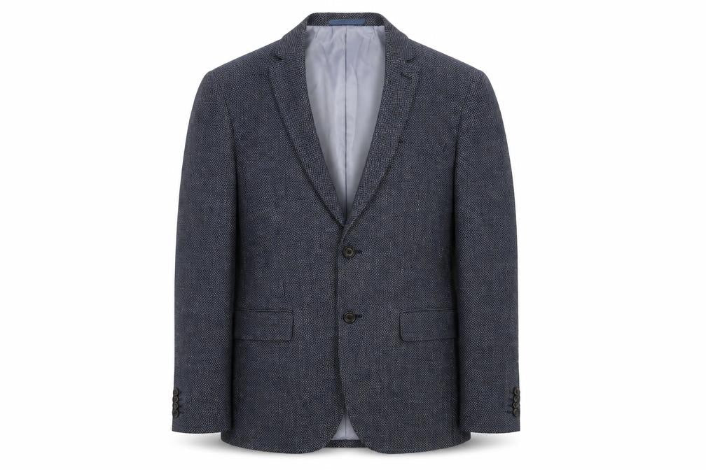 Mens UK Size 38 Marks and Spencer Regular Blue Suit Jacket