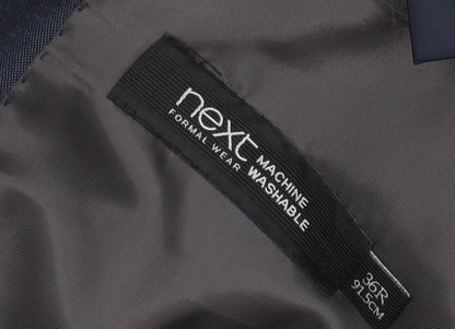 Mens UK Size 36 NEXT Regular Blue Suit 2 Piece