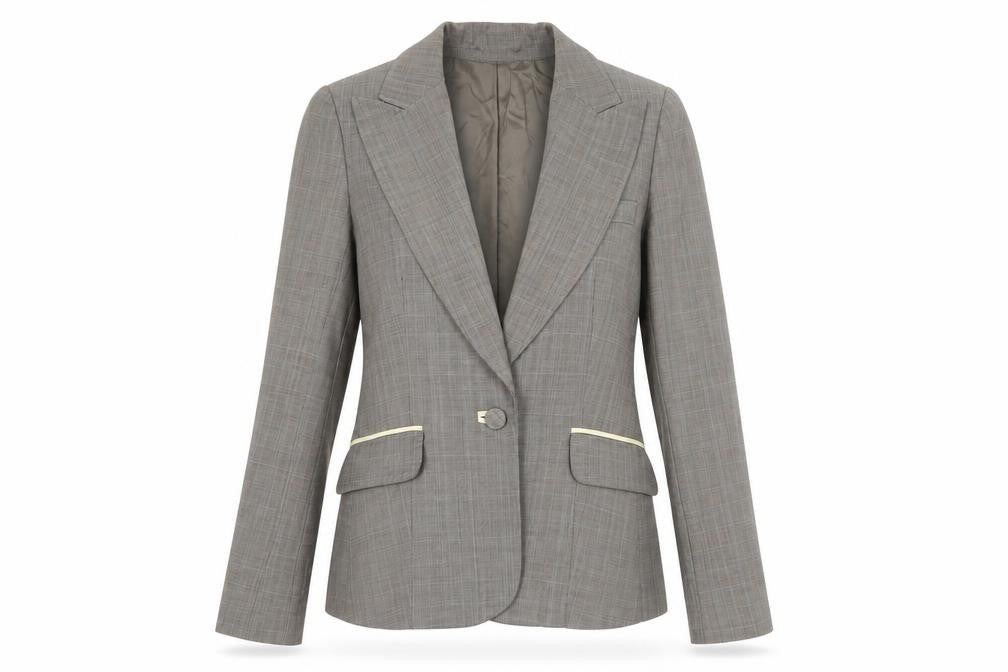 Womens UK Size 8 H&M Regular Brown Suit Jacket