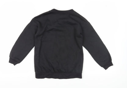 H&M Girls Harry Potter Black Pullover Sweatshirt, 9-10 Years